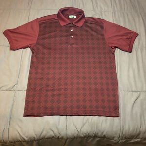 Burgundy Ben Hogan Fold Polo